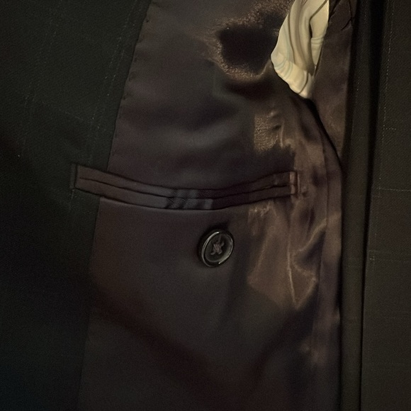 💕HP💕Ralph Lauren boys black suit - size 8 - Picture 3 of 8